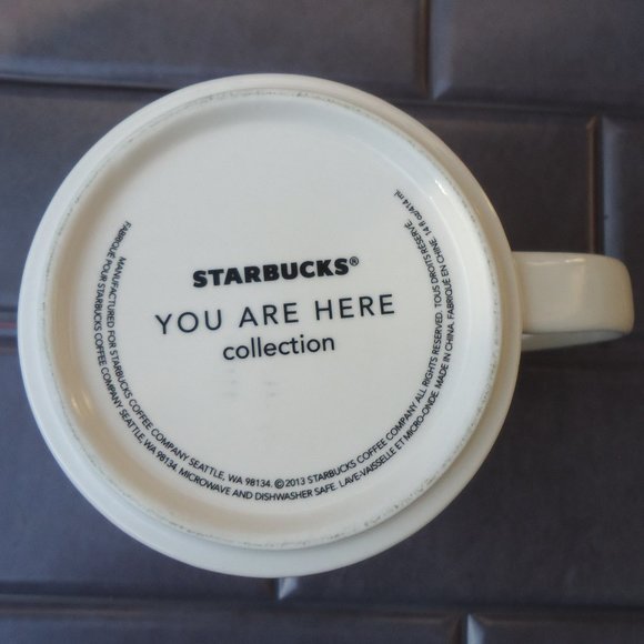 STARBUCKS Houston “You Are Here” Coffee Mug - Picture 13 of 16